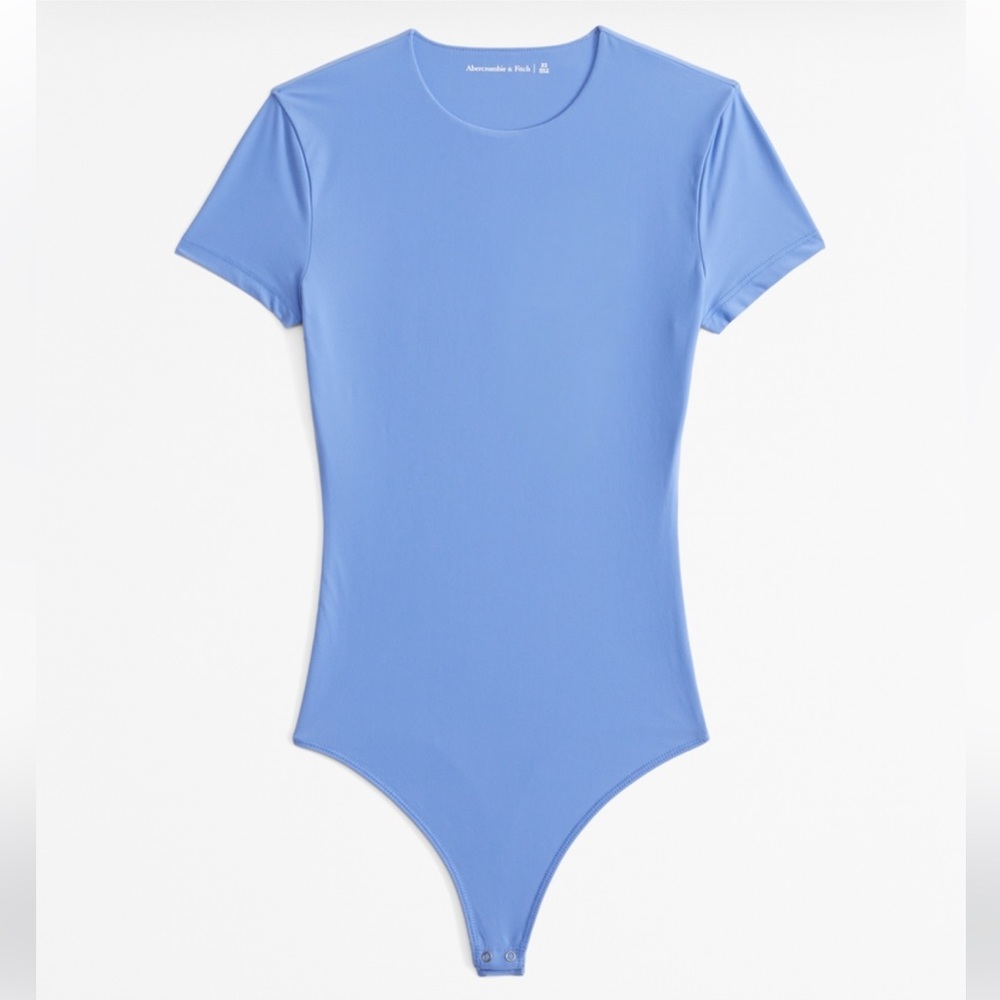 NWT Abercrombie Soft Matte Seamless Tee Bodysuit